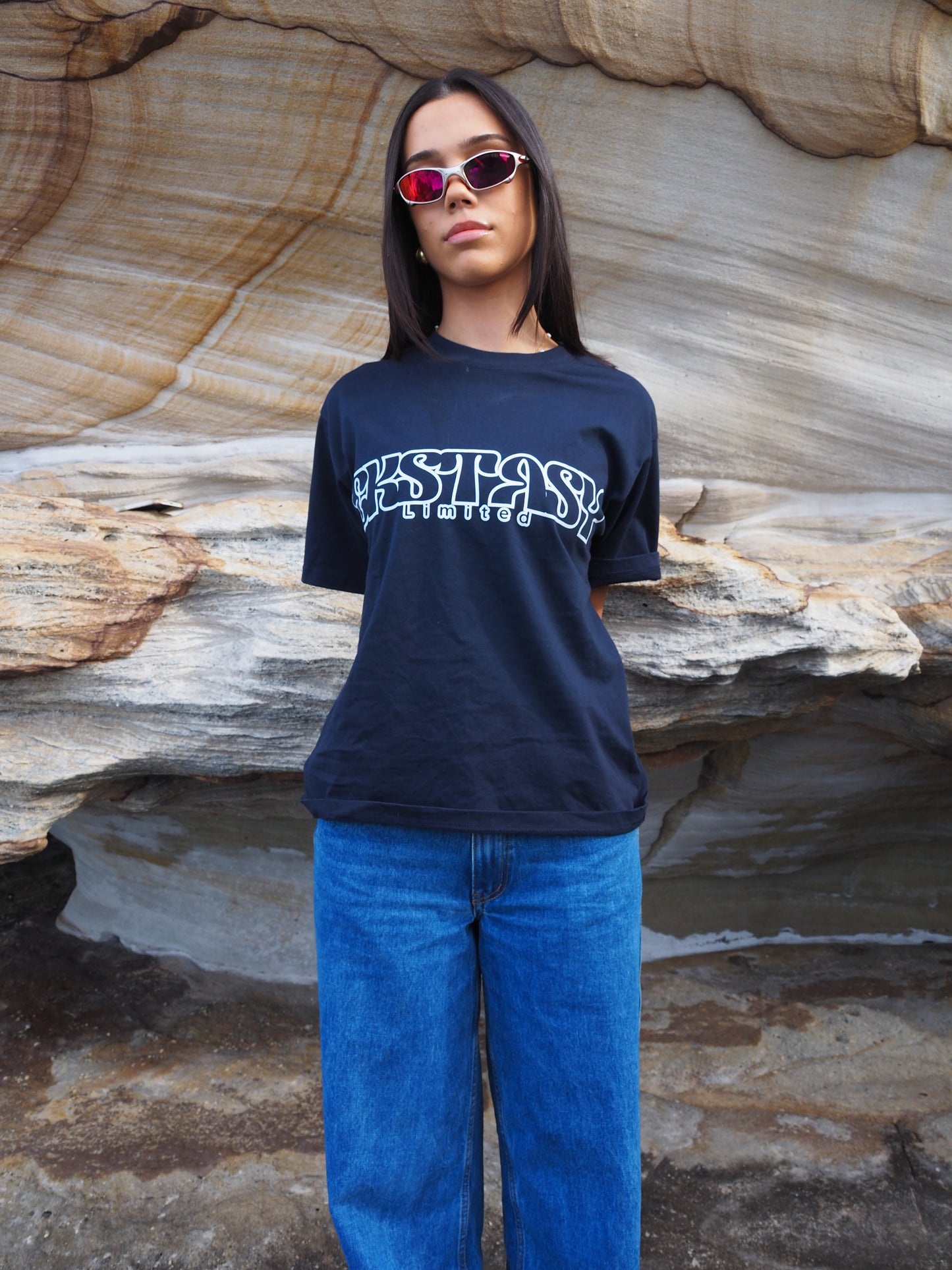 The Baggie Tee - Blue