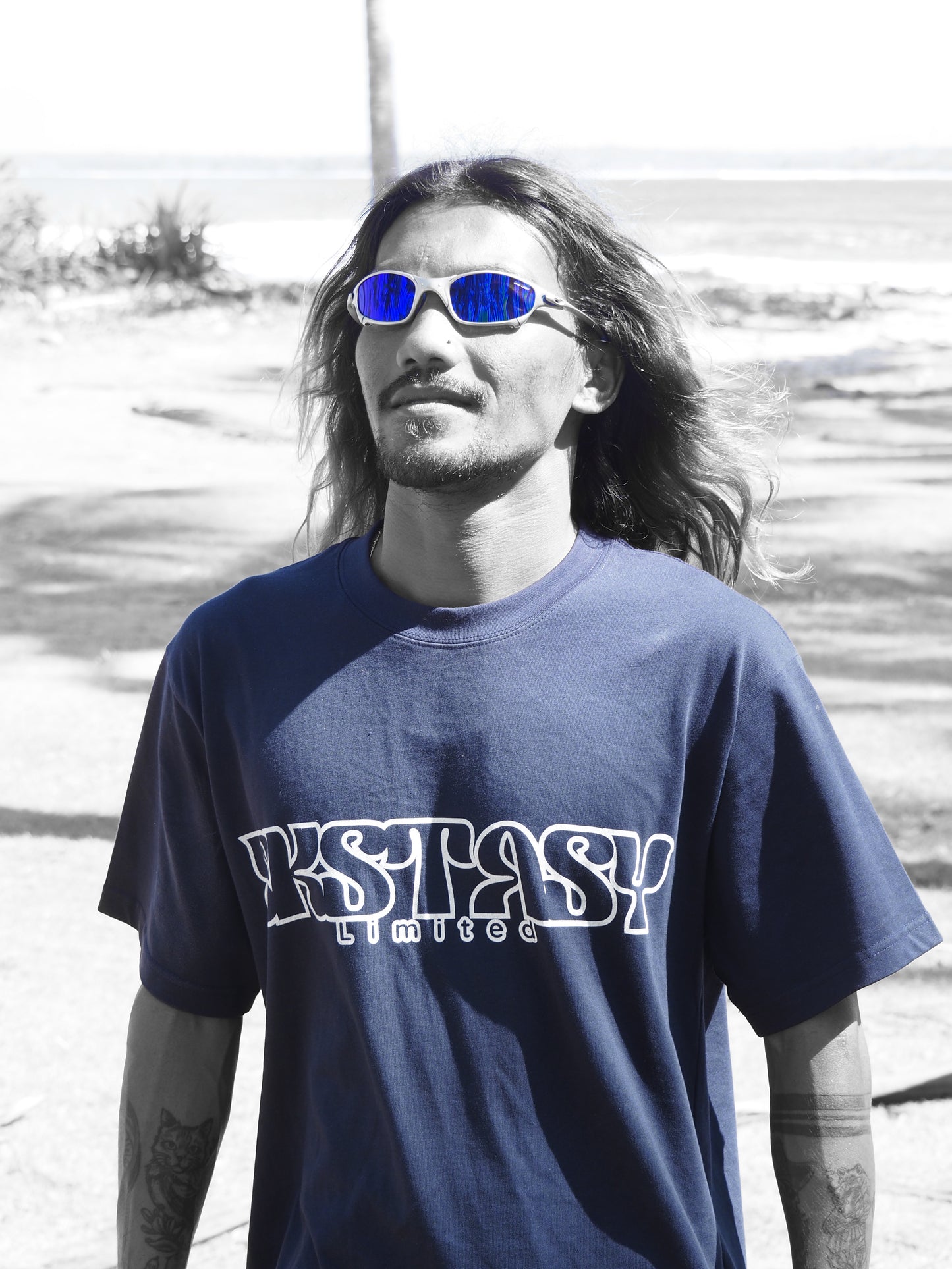 The Baggie Tee - Blue