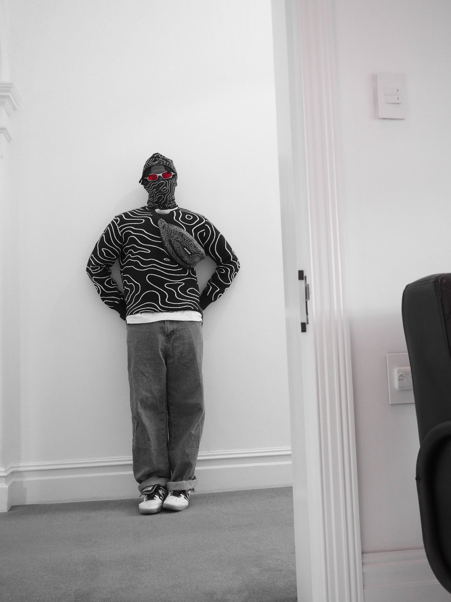 VOYAGER SWEATER "BLUE"